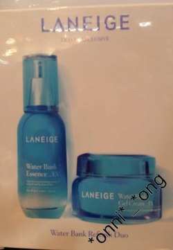 Laneige Water Bank Refresh 全新 Gift Set 加強版海藻水庫凝肌套戕裝一套 2 件