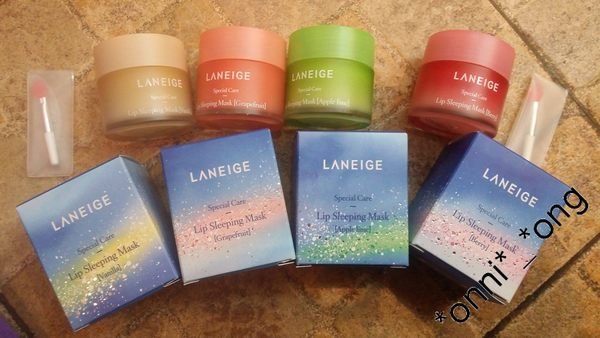 Laneige Hoilday Edition Lip Sleeping Mask 星空限量版水潤修護睡眠唇膜 4 款味道可供選擇- 20g