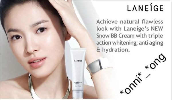 Laneige 全新 水感透薄妝三重功能水分智能高級 Snow BB Cream SPF41PA+++