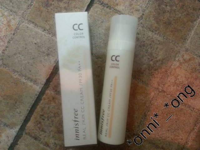 innisfree  Real Skin CC Cream SPF30 PA++ Brightening Color 美白 防曬 防乾紋 CC 霜 - 40ml