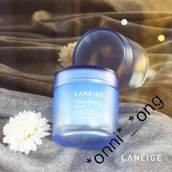 Laneige 2015 最新產品 Water Sleeping Mask 水亮補濕睡眠面膜 - 70ml