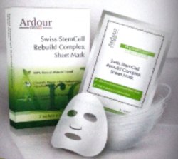 Ardour - Swiss StemCell Rebuild Complex Sheet Mask 複合植物幹紅胞蠶絲面膜紙 5pcs (Silk Sheet Mask)