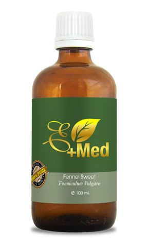 E+Med - Foeniculum Vulgare Essential Oil 100％茴香 30ml (100％純正香薰油系列)