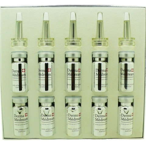 Derma Medream – Swiss Lifting Power Ampoule Treatment Set 幹細胞生長因子收緊血清 10ml x 10bottles
