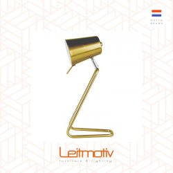 Leitmotiv Table lamp Z - brass satin finish