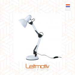 Leitmotiv, Desk lamp HOBBY steel White