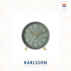 Karlsson, Alarm clock Lofty matt green