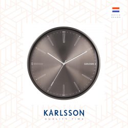 Karlsson, Wall clock 40cm Distinct gun steel