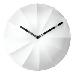Karlsson, Wall clock Stretch lycra white, Design by Antoine Peters