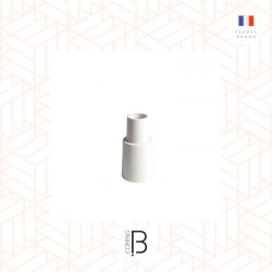 法國comingB vase BREHAT white medium