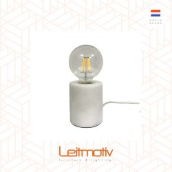 Leitmotiv, Table lamp Bar Marble white