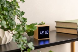 Karlsson, Alarm clock Mini Cube bamboo