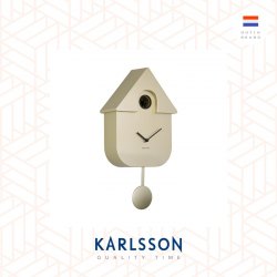 Karlsson Wall clock Modern Cuckoo metallic gold (Pendulum)
