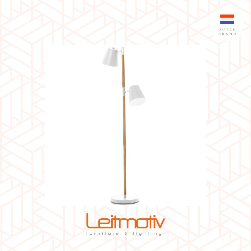 Leitmotiv, Floor lamp Rubi White