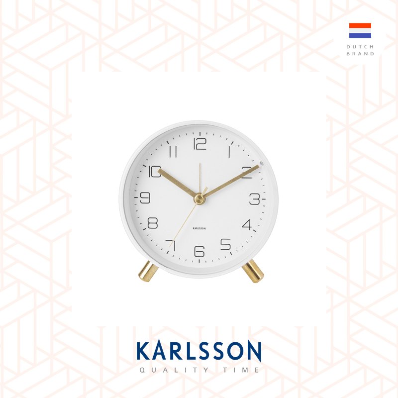 Karlsson, Alarm clock Lofty matt white