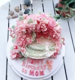 花藝❤️蛋糕 韓式唧花蛋糕