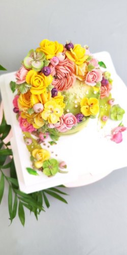 花藝蛋糕