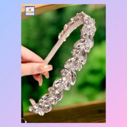 閃亮耀眼復古法式水晶仿髮箍《附送精美*紐扣絨布袋*一個 ※ 送完即止 ※》(型號：JS-HB-02)【 ※長期優惠 9折, 第二件 85折, 第三件開始一律8折※ 《包順豐運費》】