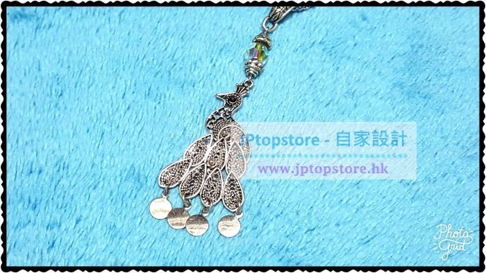 ※自家設計※施華洛水晶垂吊精緻火鳯凰長頸鏈 (型號:JP-N-0010) 郵寄加 5.2元 ※自家設計※施華洛水晶垂吊精緻火鳯凰長頸鏈 (型號:JP-N-0010) 郵寄加 5.2元