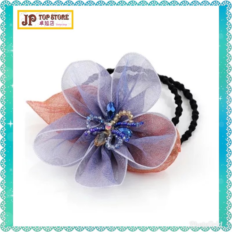 俏麗絲花馬尾橡皮圈 (型號:JP-HA-H1) 郵寄加 3.7元 俏麗絲花馬尾橡皮圈 (型號:JP-HA-H1) 郵寄加 3.7元