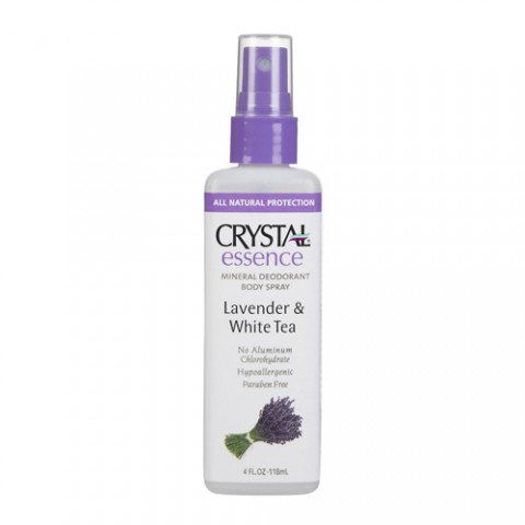Crystal Essence Body Spray 噴霧式止汗水晶 - Lavender  White Tea 薰衣草白茶 (118ml)