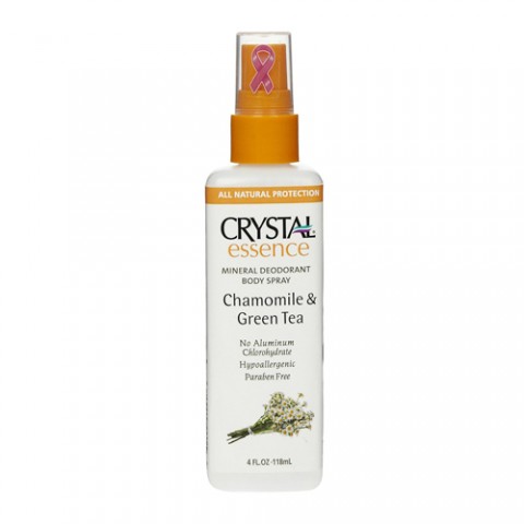 Crystal Essence Body Spray 噴霧式止汗水晶 - Chamomile  Green Tea 洋甘菊綠茶 (118ml)