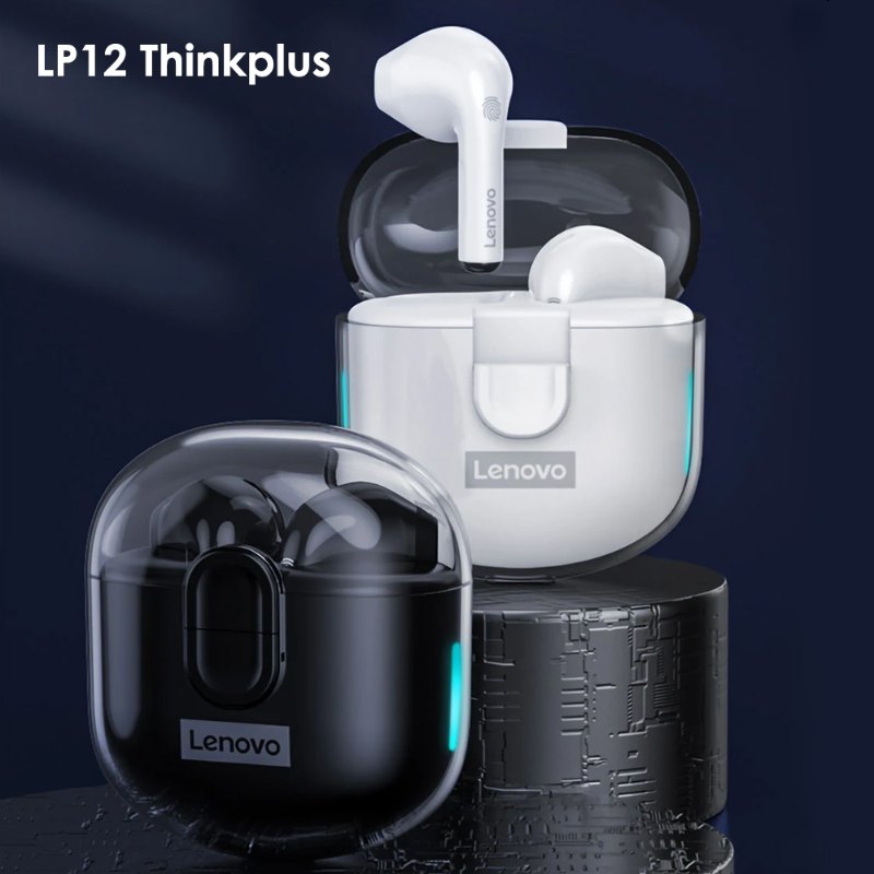 Lenovo LP12 Thinkplus HiFi Stereo Noise Reduction Wireless Earbuds 藍芽耳機