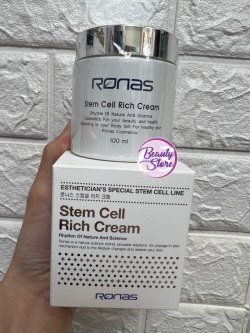 韓國 Ronas 幹細胞滋潤霜 Stem Cell Rich Cream 100ML