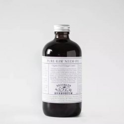美國 Brooklyn Herborium pure raw neem oil 純淨棟樹除蟲液 240ml