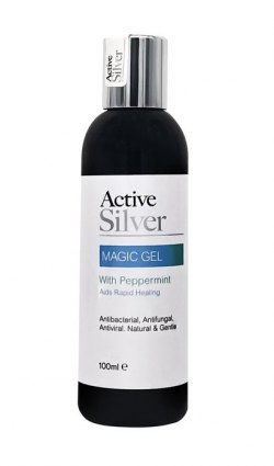 英國 Active Silver Colloidal Silver Magic Gel Peppermint 膠性銀薄荷凝膠 100ml