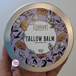 英國 Remnant Beauty 有機牛脂軟膏 ( 無香 ) Tallow Balm (Unscented) 200ml