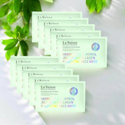 La suisse 草本控油收緊毛孔膠原面膜(JF03)