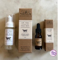 美國 Brooklyn Herborium 牛屁潔面泡沫＋牛屁油15ml 套裝