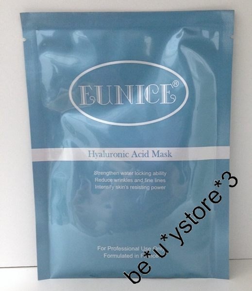 法國EUNICE 透明質酸保濕面膜紙 Hyaluronic Acid Mask 50G