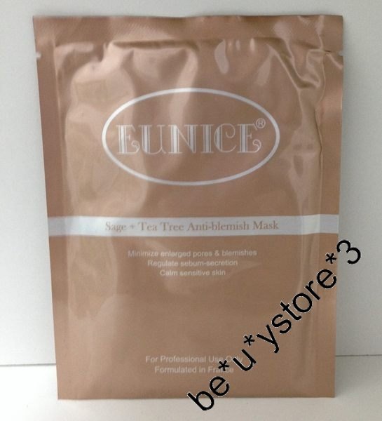 EUNICE 茶樹暗瘡消炎面膜紙 Sage + Tea Tree Anti-inflammatory Mask 50G