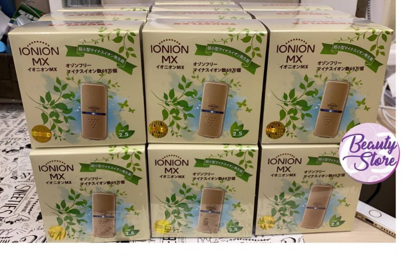 日本 IONION MX 超輕隨身空氣淨化機(金色) 日本 IONION MX 超輕隨身空氣淨化機(金色)