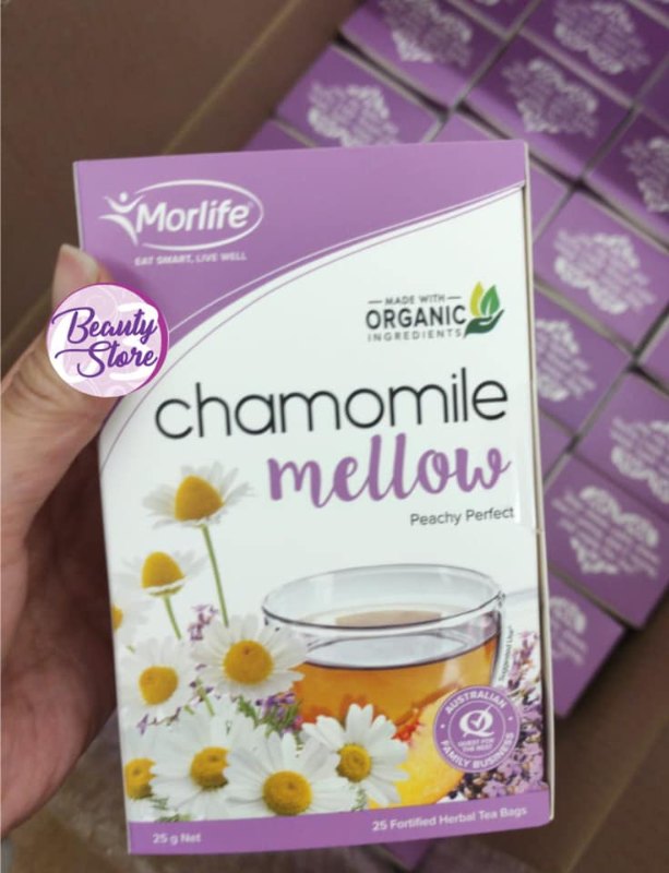 澳洲 Morlife Chamomile Mellow Teabags 甘菊蜜桃美顏茶(1盒25包)