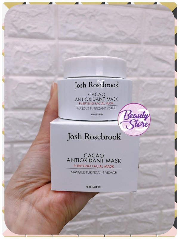 美國 Josh Rosebrook Cacao Antioxidant Mask 可可抗氧面膜 45ml 美國 Josh Rosebrook Cacao Antioxidant Mask 可可抗氧面膜 45ml