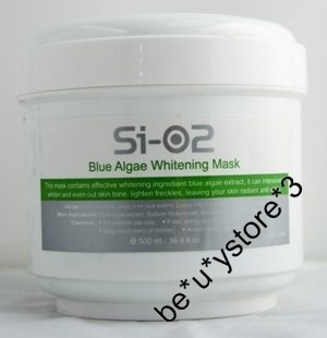 醫學品牌 日本SI-O2藍藻深度美白面膜 Blue Algae Whitening Mask 500ML