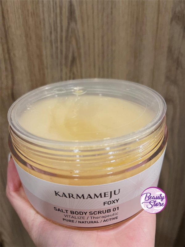 丹麥Karmarmerju(Foxy) salt body scrub 身體磨砂膏 350ml 丹麥Karmarmerju(Foxy) salt body scrub 身體磨砂膏 350ml