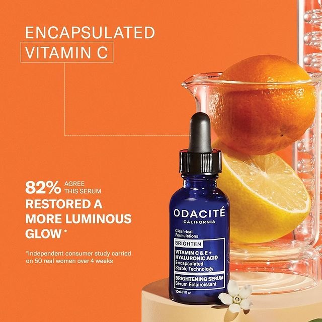 Odacite Vitamin C E Hyaluronic Acid Brightening Serum  極緻亮白美肌精華 30ml