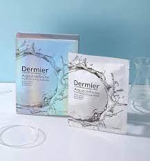 英國 Dermier 水肌解渴面膜 Aqua Infinite Hydration Face  一盒 6片