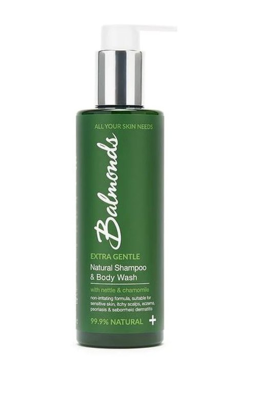 英國 Balmonds Natural Shampoo  Body Wash 金銀花止癢洗髮潔膚露  200ml