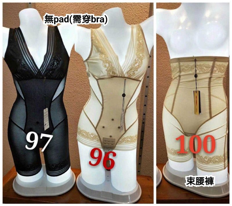 美人計功能性塑身內衣 (100款) 美人計功能性塑身內衣 (100款)