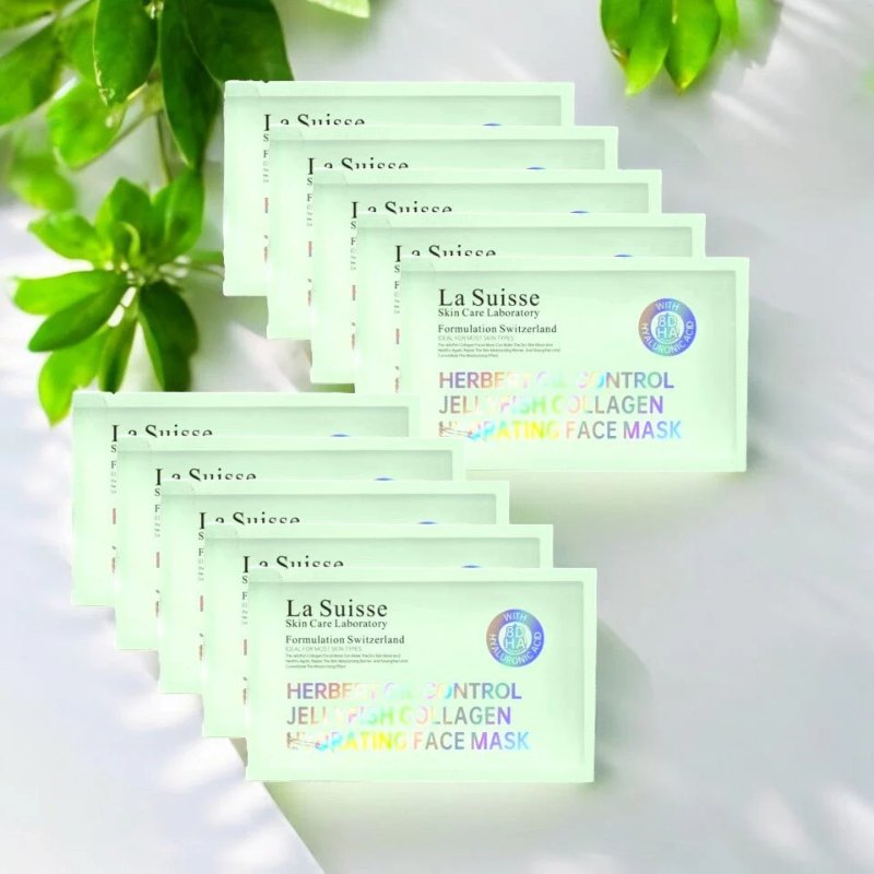 La suisse 草本控油收緊毛孔膠原面膜(JF03)