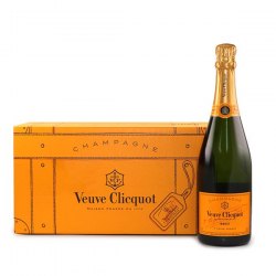 (原箱6支包送貨) Champagne Veuve Clicquot Yellow Label Burt VCP 凱歌皇牌香檳 750ml