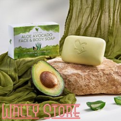 FOREVER LIVING Aloe Avocado Face  Body Soap 永恆蘆薈牛油果潔面及沐浴皂 番梘 可旺角取