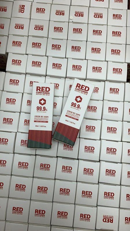 RED container消毒搓手液60ml (韓國) RED container消毒搓手液60ml (韓國)