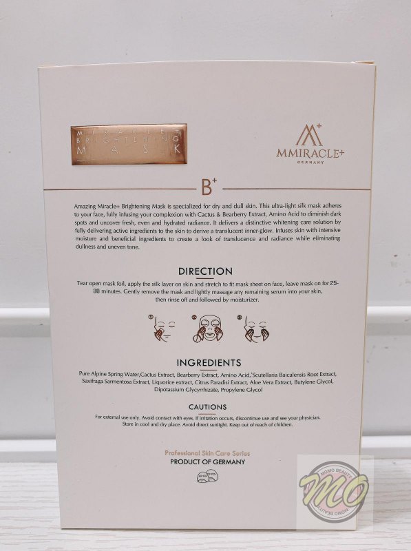 Mmiracle+ 奇蹟美白面膜 7片 Mmiracle+ 奇蹟美白面膜 7片