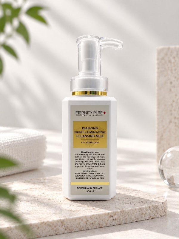 Eternity Pure Diamond Skin Illuminating Cleansing Milk 300ml